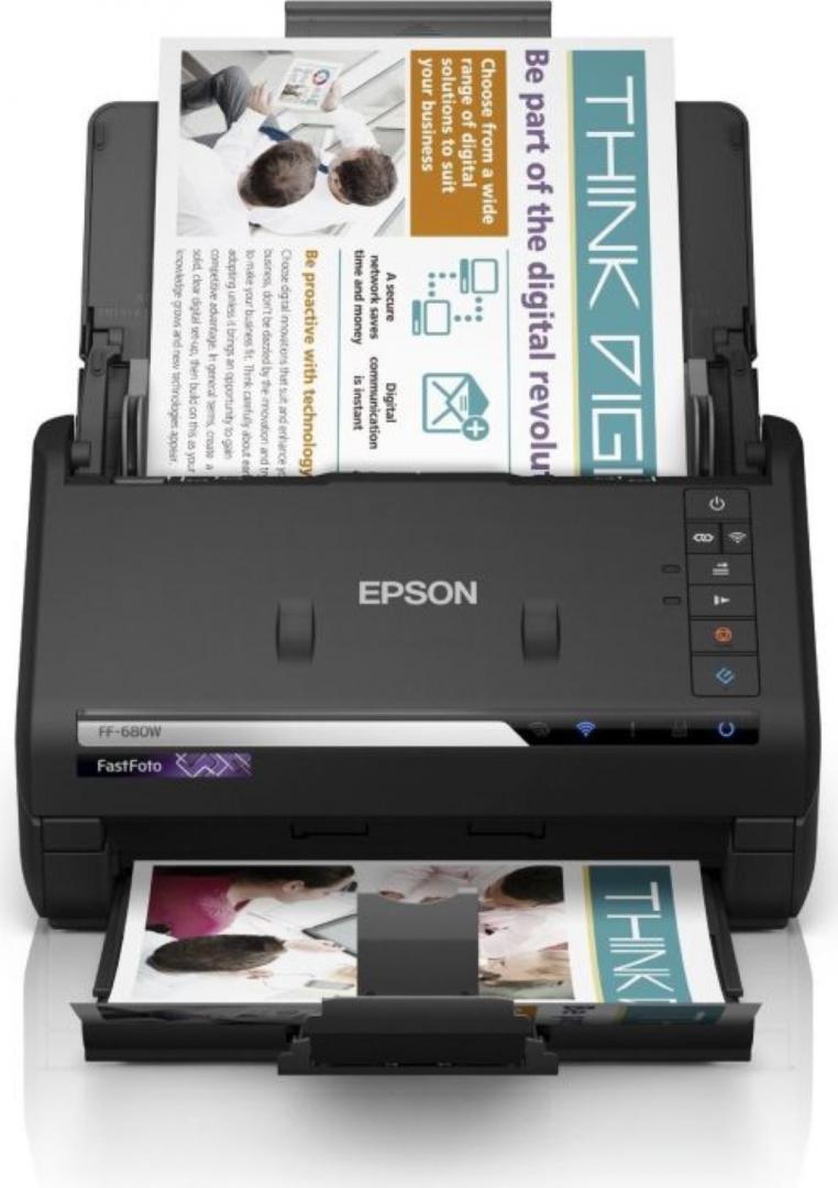 Skaner foto Epson FastFoto FF-680W, ADF, Wi-Fi
