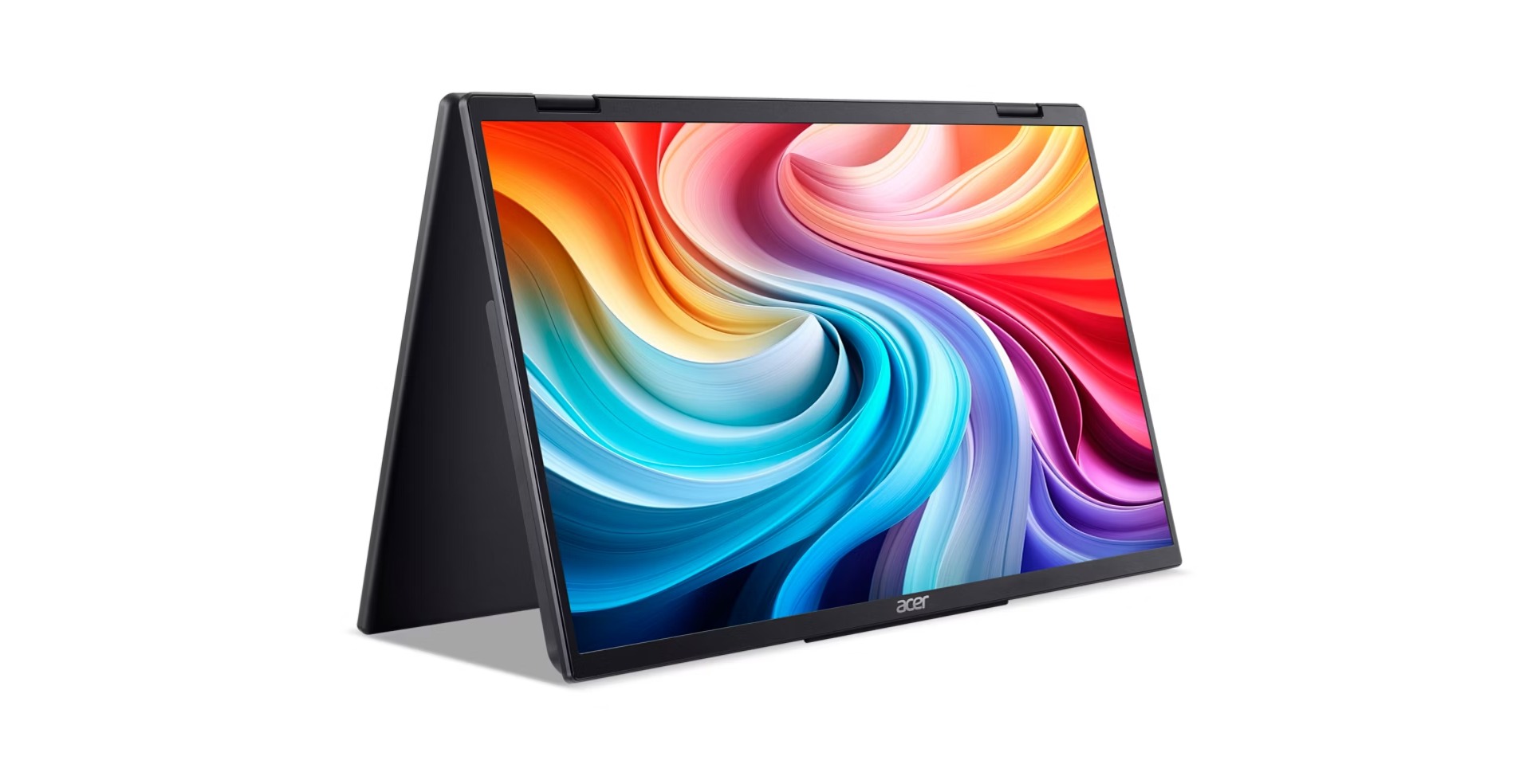 Monitor portativ Acer PD3 PD163Q, 15.6" FHD, dy ekrane, e zezë