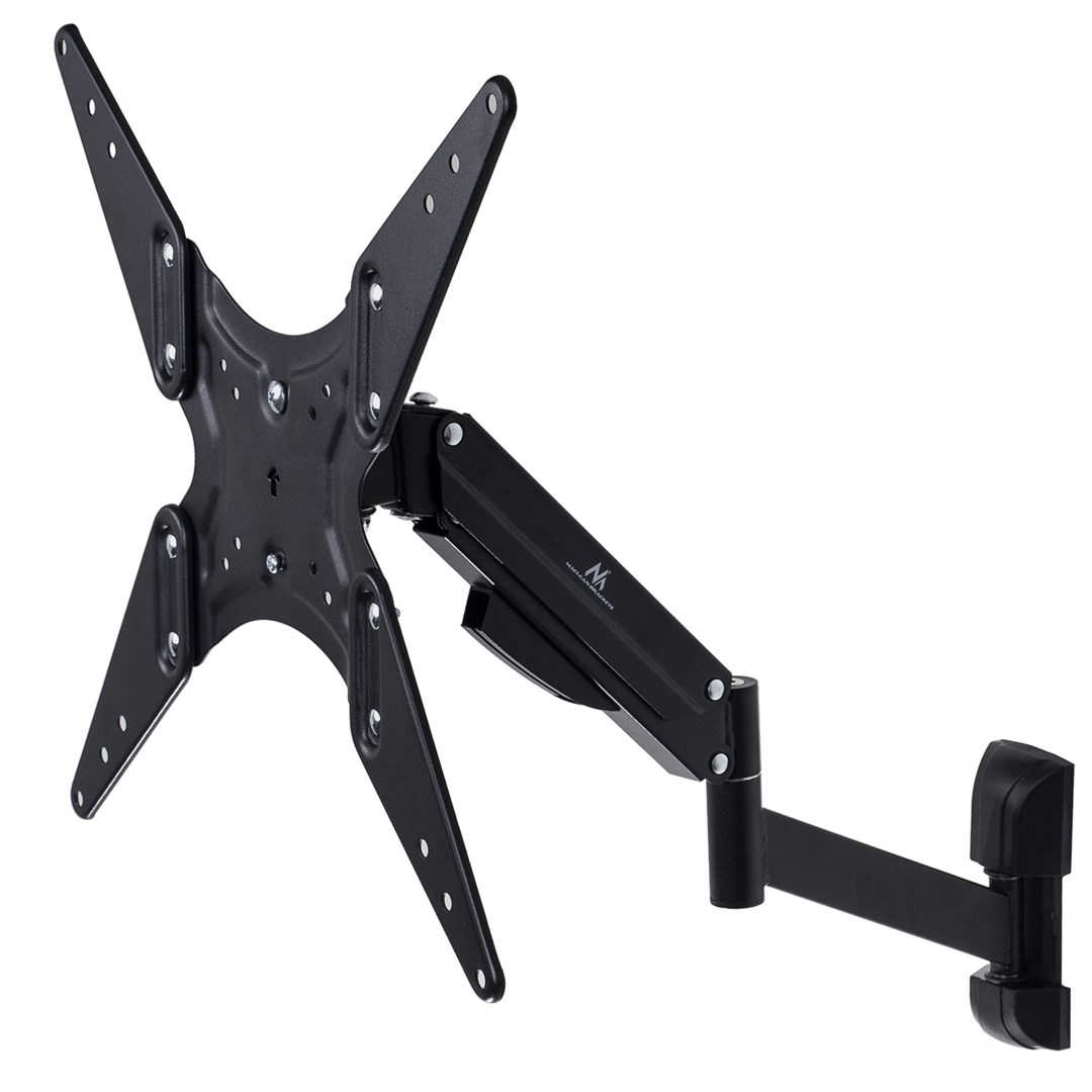 Држач за телевизор Maclean MC-784, 32-55\", 22kg, VESA, гасна пружина, црна