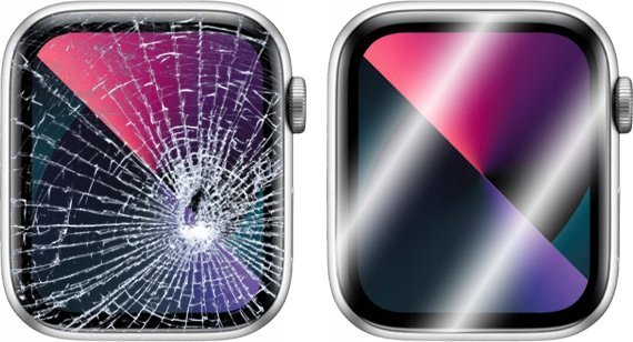 Xham mbrojtës GrizzGlass HybridGlass për Motorola Moto Watch 200, 2 copë, transparent