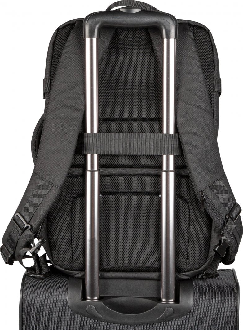 Çantë shpine për laptop Natec CAMEL PRO, 17.3", e zezë