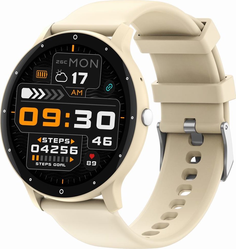Orë e mençur Gravity GT1 8 Pro, 1.39", Bluetooth 5.2, IP67, e zezë