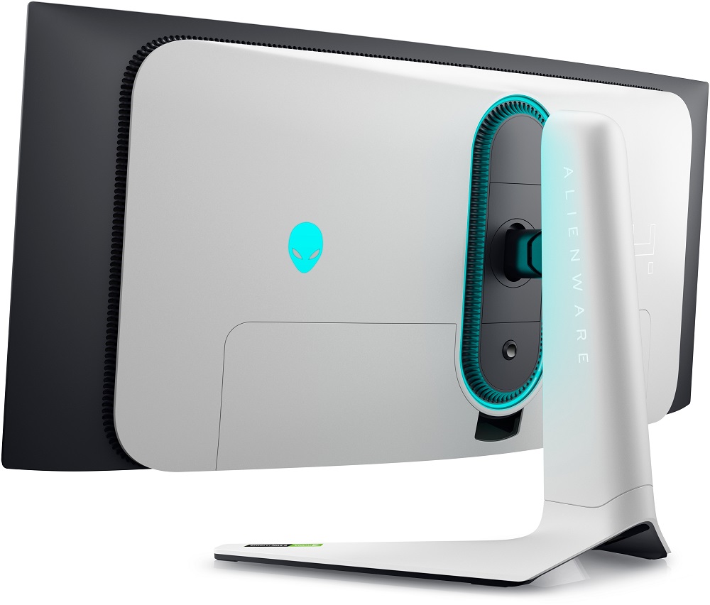 Monitor Dell Alienware AW3423DW, 18", IPS, 175Hz, i bardhë