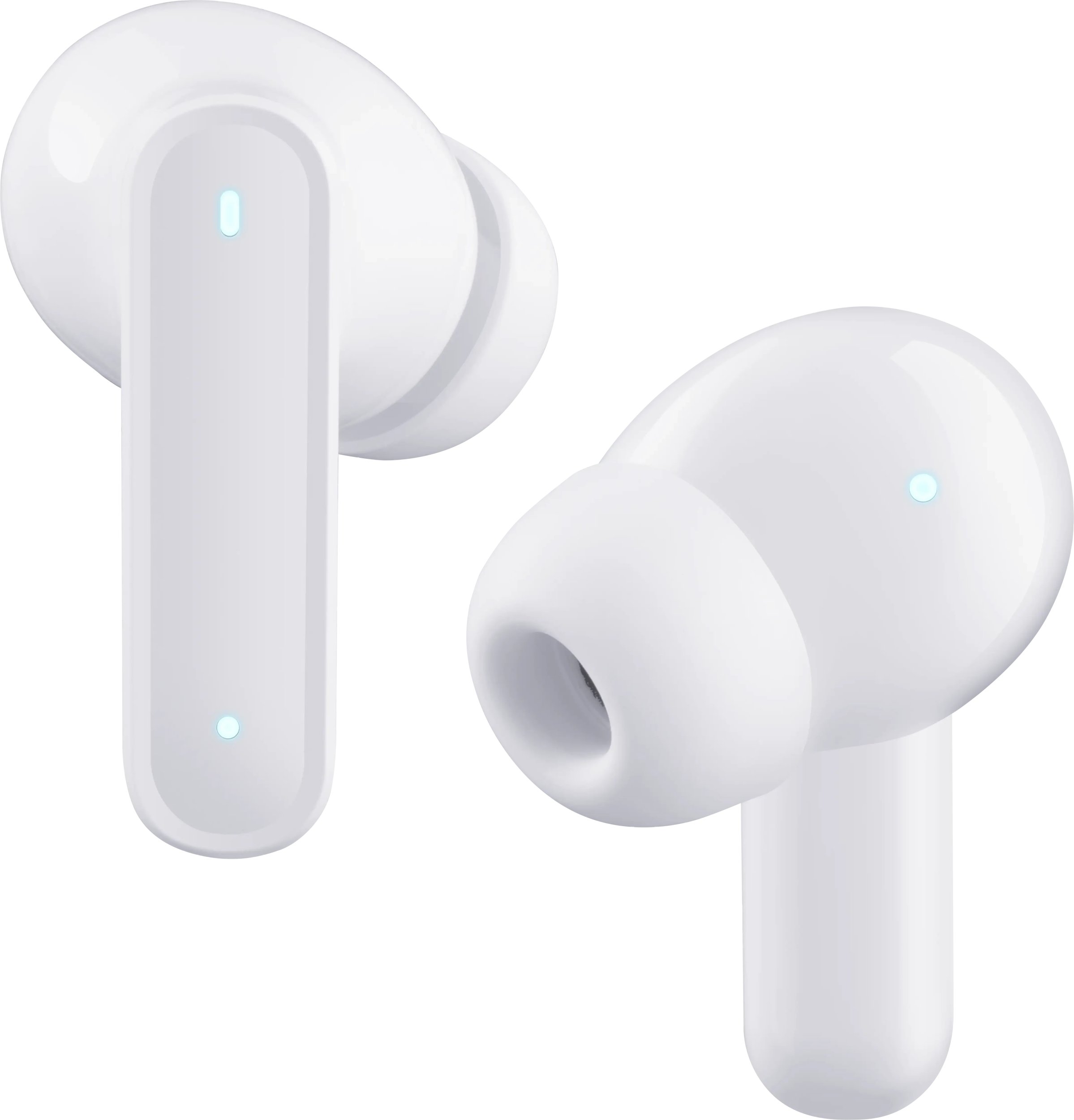 Kufje wireless Twins 945, TWS, me kuti karikimi, të bardha