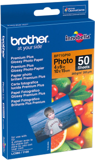 Хартија за фотографии Brother БП71ГП50, 50 парчиња