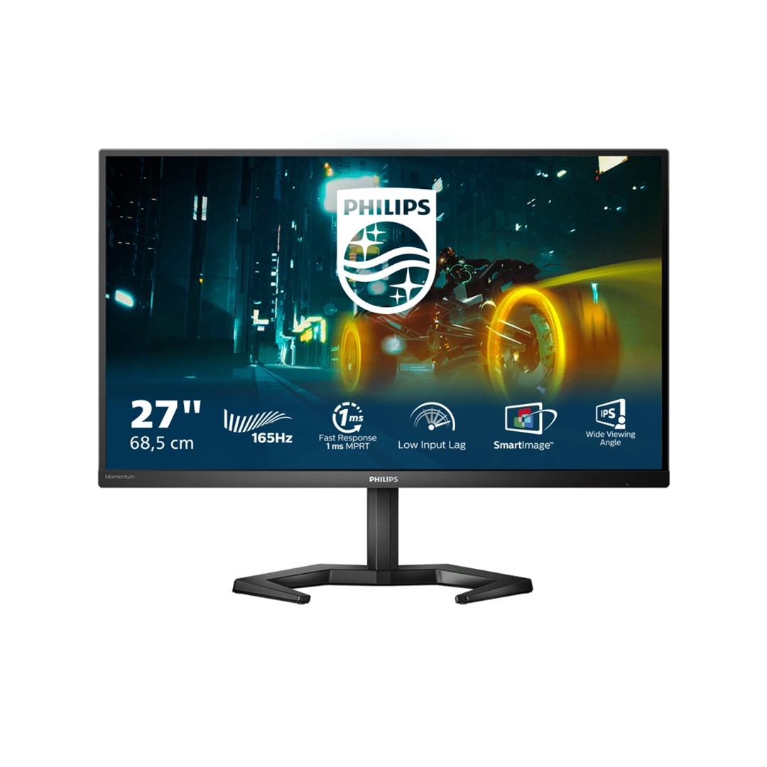 Monitor Philips Momentum 27M1N3200ZA/00, 27", 1920 x 1080, Full HD, 165 Hz, i zi