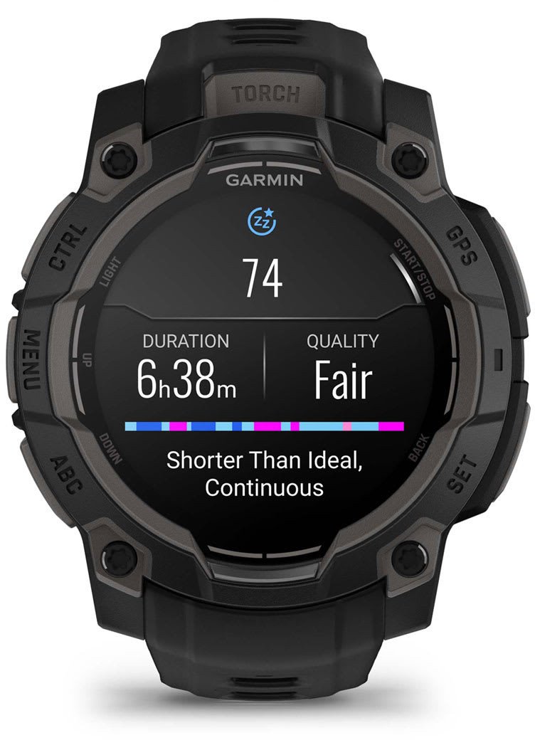 Orë Garmin Instinct 3 AMOLED, 45 mm, e zezë