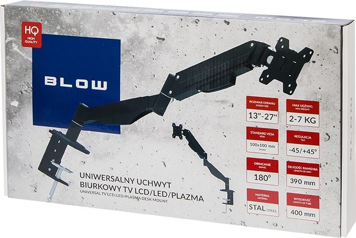 Stativ televizori dhe monitori BLOW Drk Pro 1 76-872, metalik