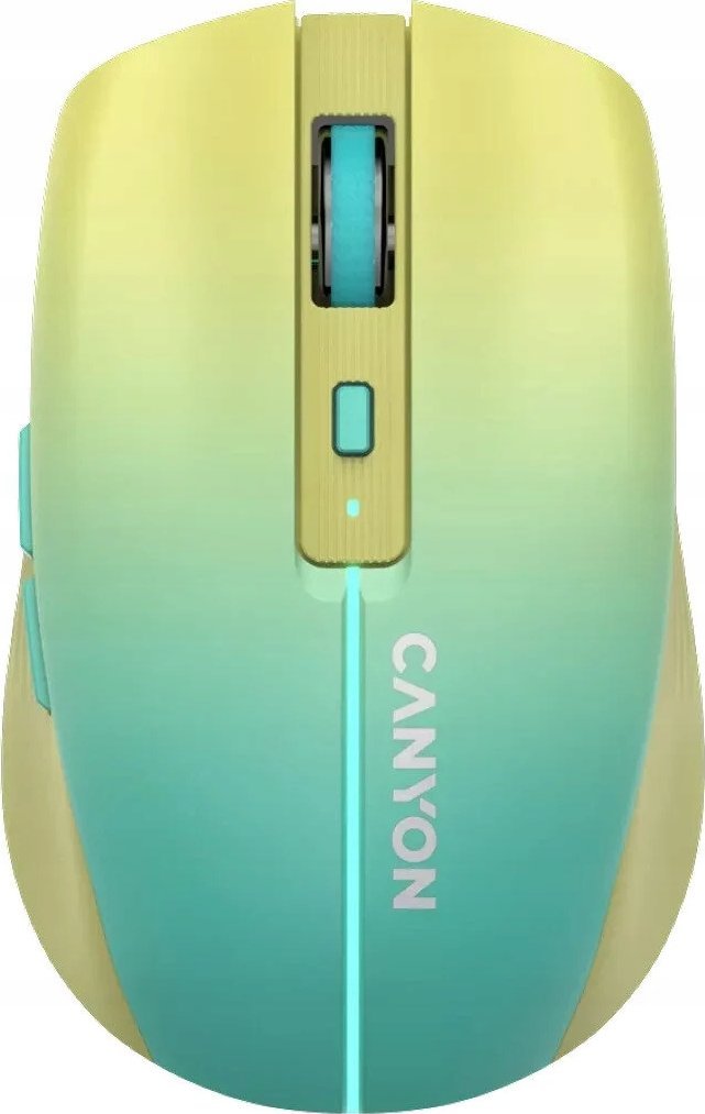 Maus wireless Canyon CNS-CMSW44UA, RF 2.4GHz dhe Bluetooth, 8 butona, i zi