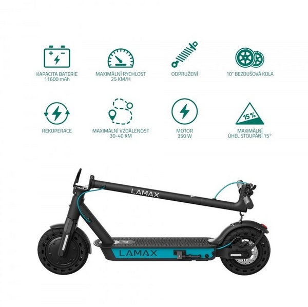[OUTLET] Skuter elektrik LAMAX E-Scooter S11600