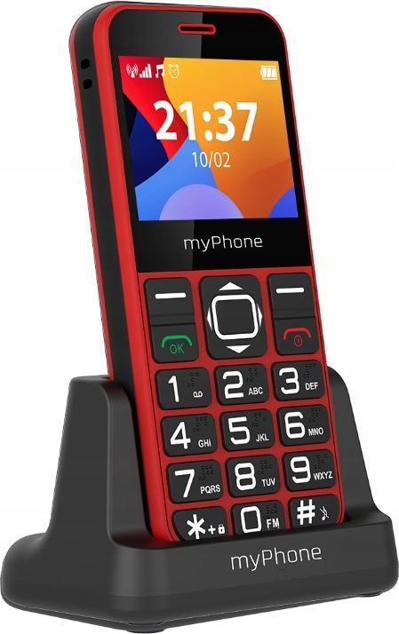 Telefoni mobil MyPhone Halo 3, ekran 2.3", bateri 1000mAh, i kuq e zi