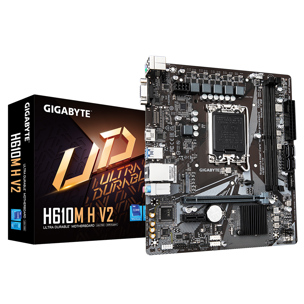 Pllakë amë GIGABYTE MB H610M H V2 DDR5