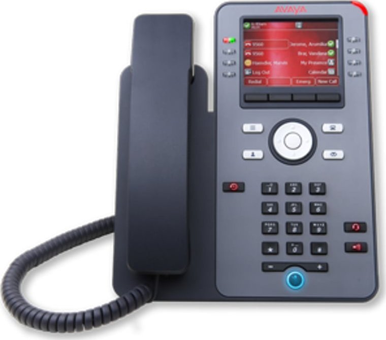 Telefoni IP Avaya J179, ekran me ngjyra, VoIP, i zi