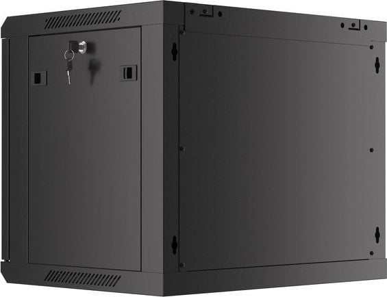 Kabinet rrjeti muror Lanberg WF01-6409-00B, 19", 9U, i zi