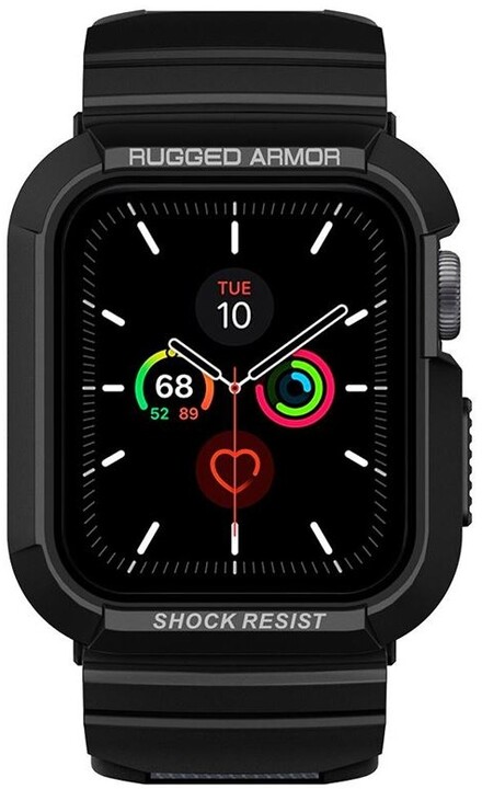 Rrip Spigen Rugged Armor Pro për Apple Watch 6 / SE / 5/4 40 mm, i zi