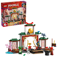 Set lego NINJAGO Ninja Spinjitzu Temple LEGO 71831, tempull ndërtimi, për fëmijë