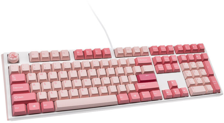 Tastierë Ducky One 3 Gossamer Pink, Cherry MX Brown, US