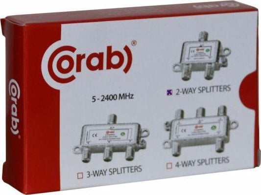 Splitter SAT Unicable 2x, 5 2450 MHz, 1 në 2 dalje