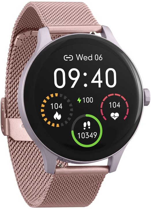 Orë e mençur Garett Smartwatch Classy, rozë