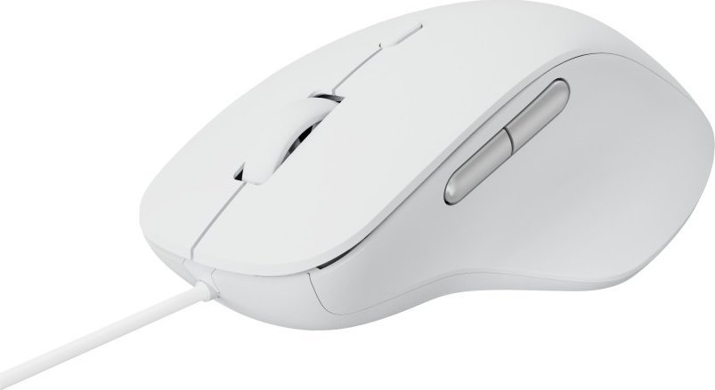 Maus Rapoo N500, USB, optik 3600 DPI, i bardhë