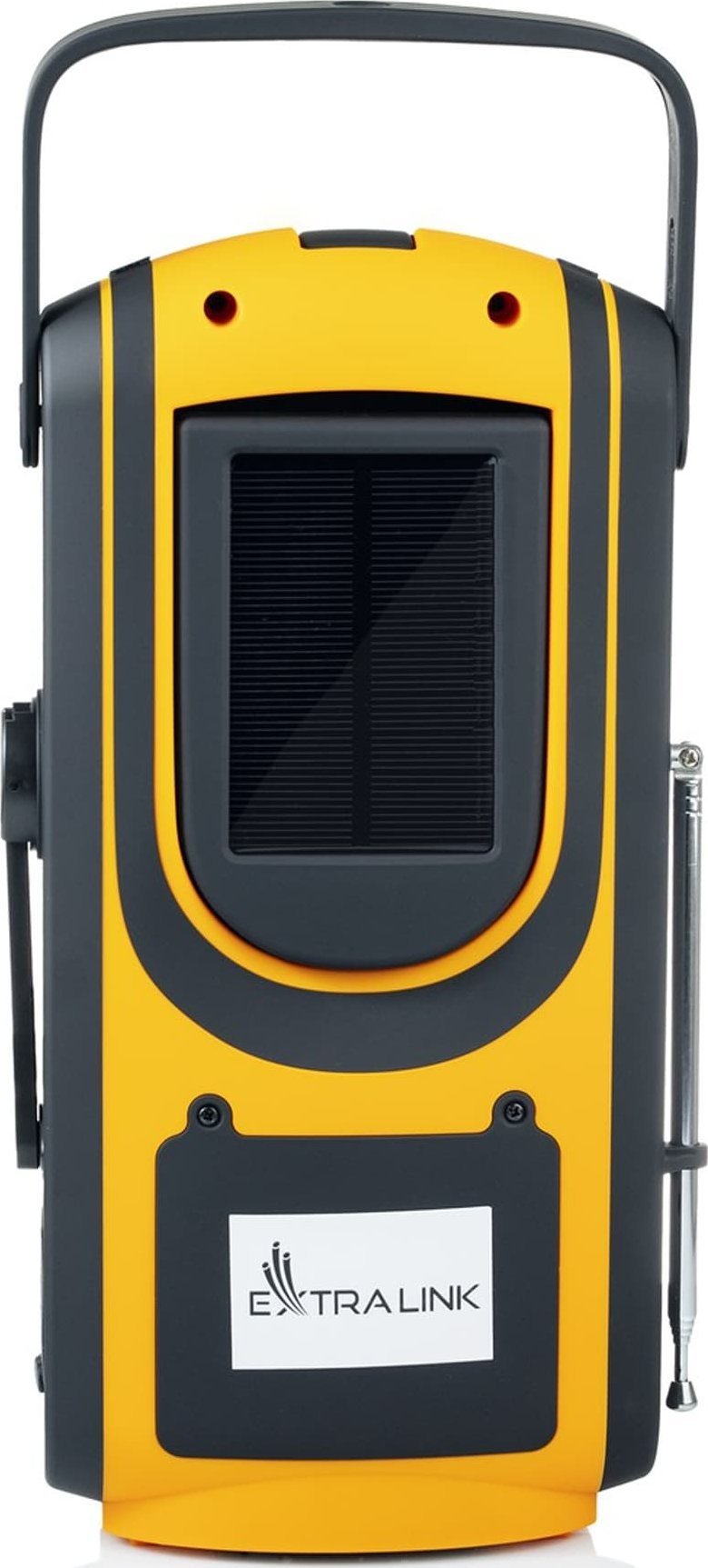 Radio emergjente Extralink Power Ranger EPS-6000, panel diellor, power bank 6000mAh, e zezë