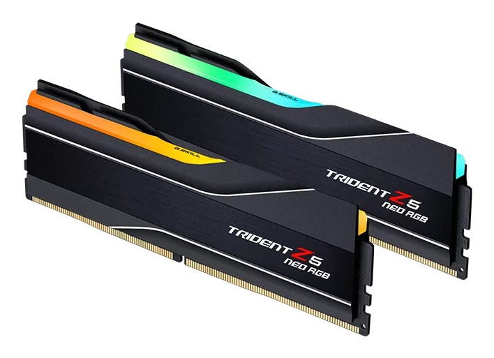 Memorie RAM G.Skill Trident Z5 Neo RGB, DDR5 48GB 2x24GB, 8000MHz, e zezë
