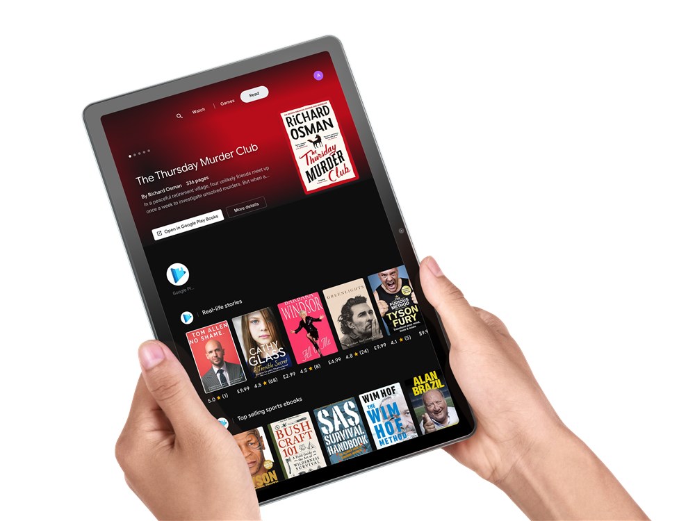 Tablet Lenovo Tab M10 Plus (3rd Gen) 2023, 10.61", Snapdragon 680, 4GB RAM, 64GB, i hirtë