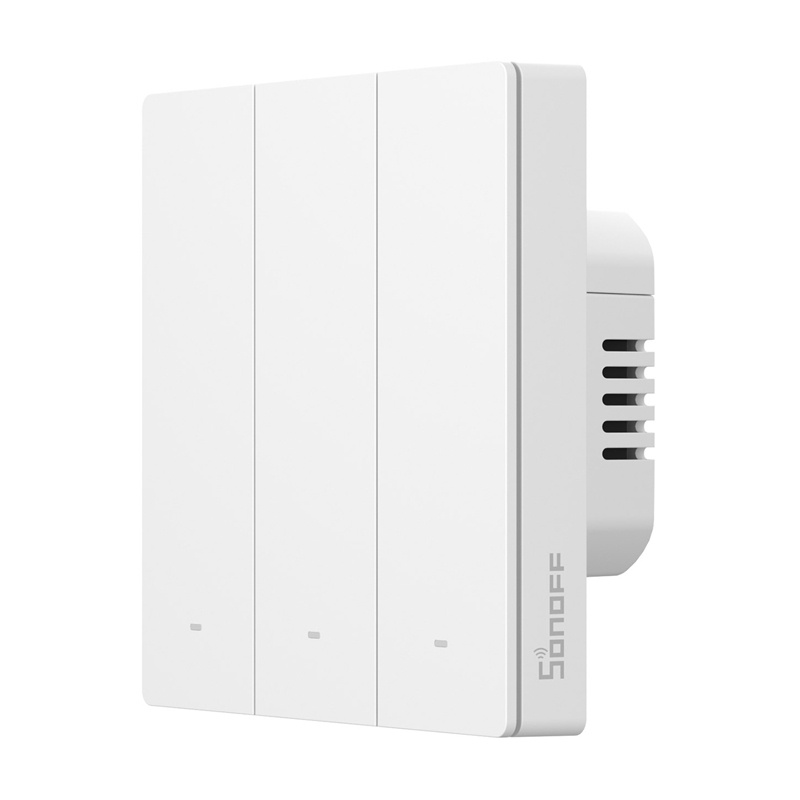 Çelës muri inteligjent Sonoff ZBM5, Zigbee, 3 butona, i bardhë