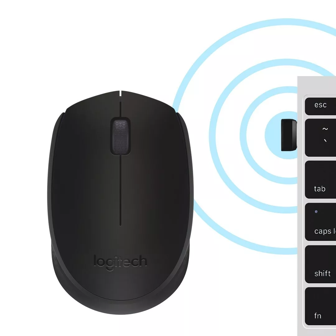 [OUTLET] Maus Logitech B170, RF Wireless, i zi