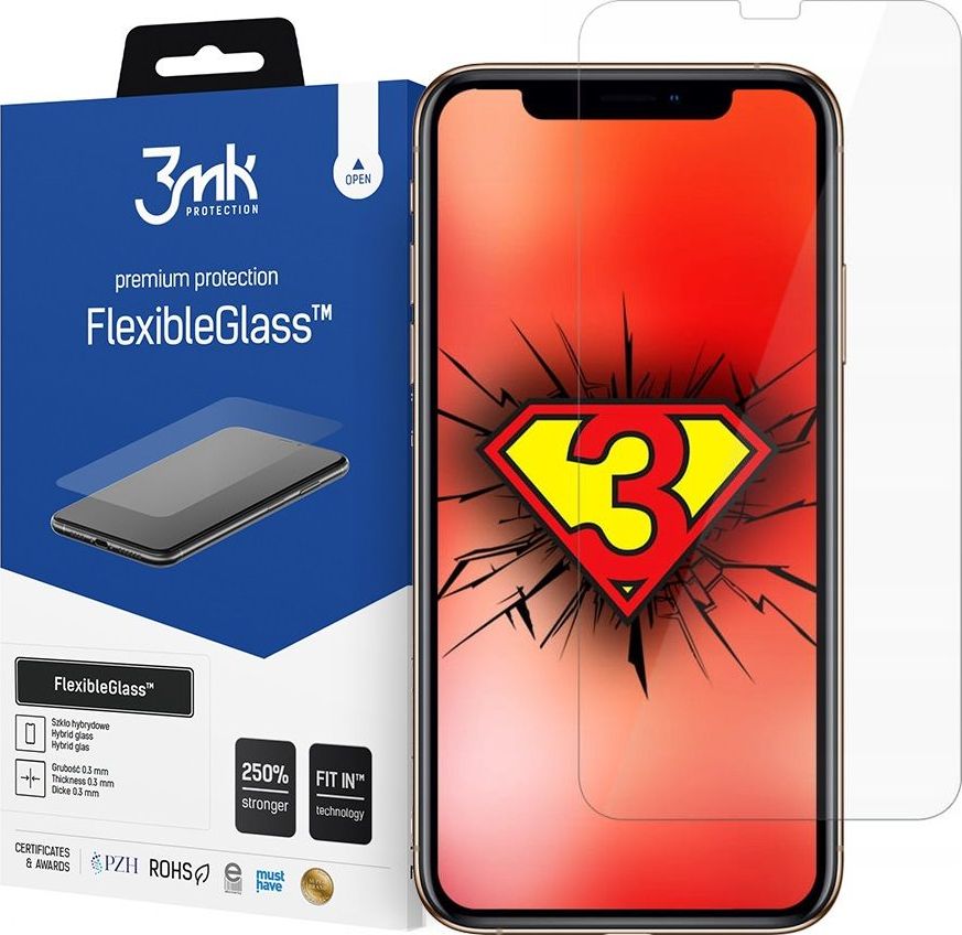 Xham mbrojtës 3MK Flexibleglass për Apple iPhone 12 Mini
