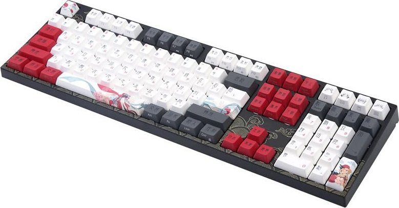 Tastierë gaming Varmilo VEA108 Beijing Opera, Cherry MX Brown, LED i bardhë, layout US