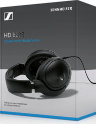 Kufje me kabllo Sennheiser HD 620S, rrethveshëse, me mikrofon, të zeza