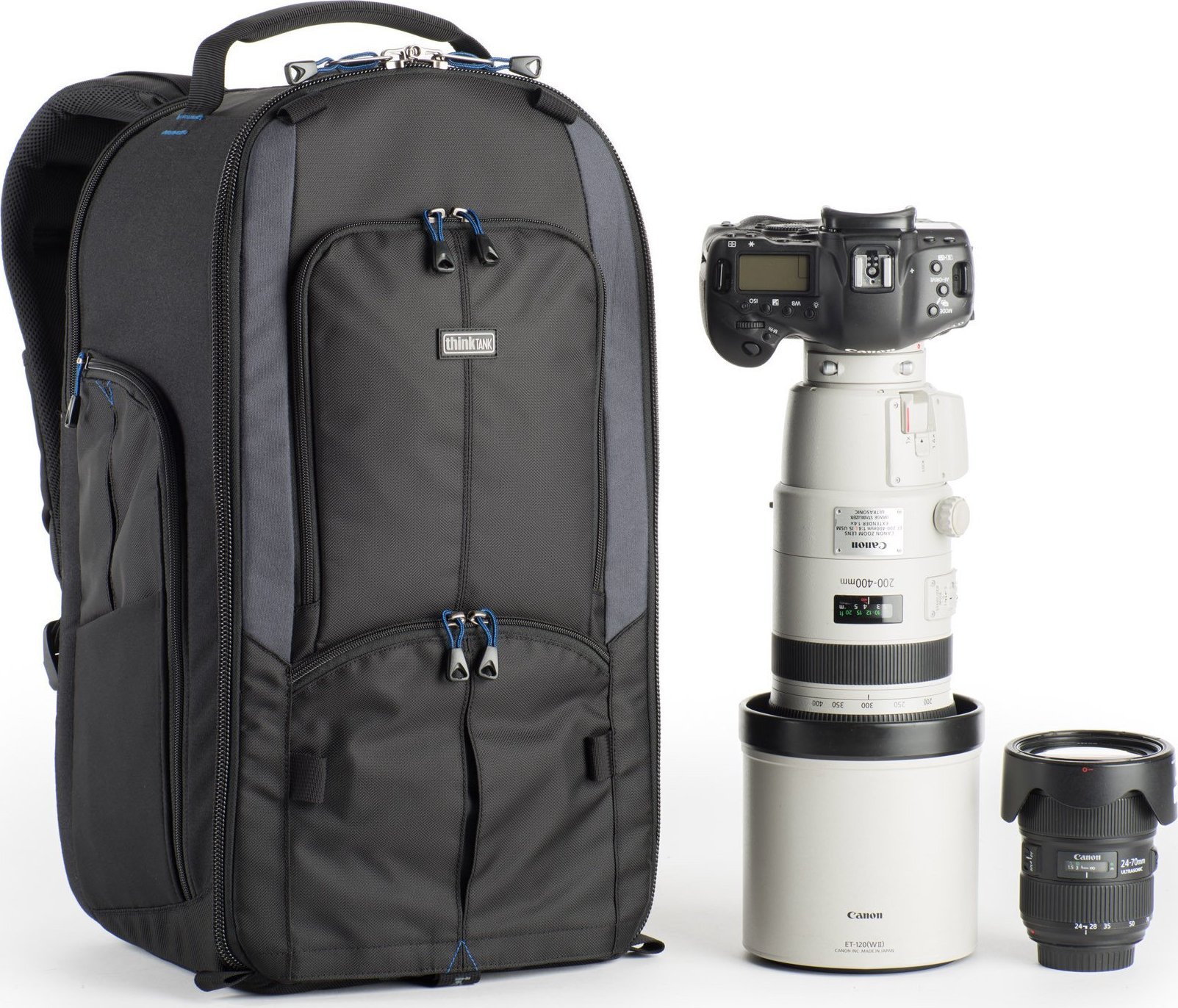 Çantë shpine fotografike Think Tank StreetWalker HardDrive V2.0, për DSLR dhe laptop, e zezë