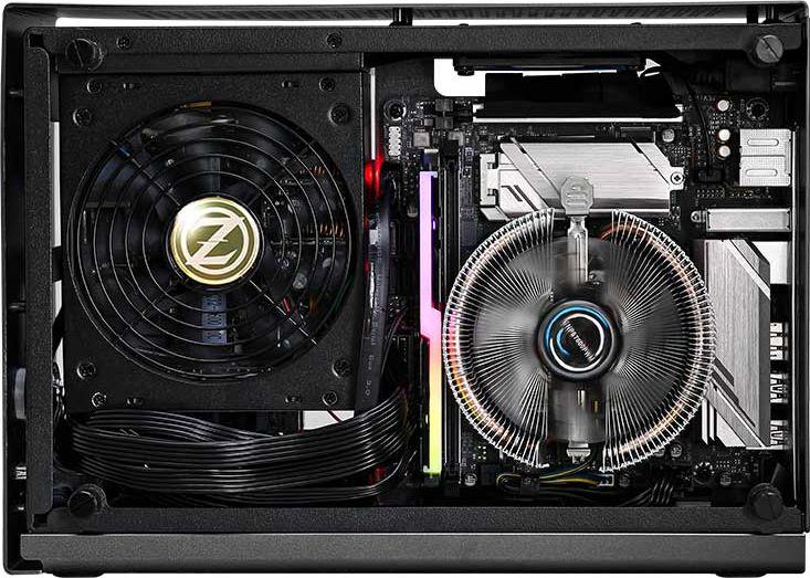 Kasë Zalman M2 Mini, e argjendtë, Micro Tower
