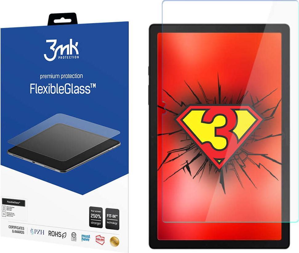 Xham mbrojtës 3MK FlexibleGlass për Samsung Galaxy Tab A8 10.5" 2021, transparents