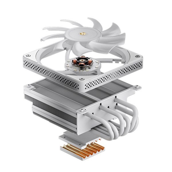 Ftohës për CPU Jonsbo HX6200D - I bardhë