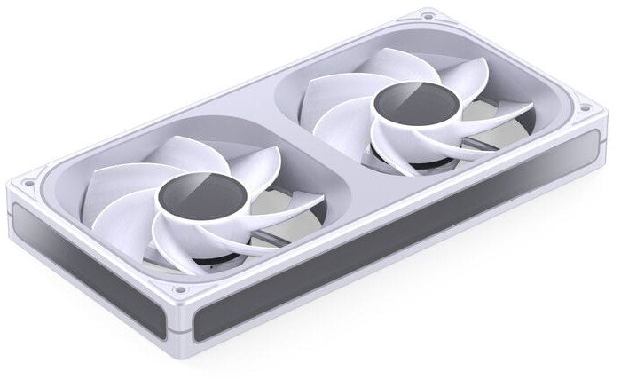 Кулер за куќиште Jonsbo ZB-240, 240mm, PWM ARGB, бел