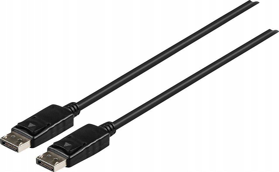 Kabllo DisplayPort Nedis, 2m, 4K 60Hz, e zezë