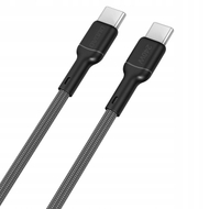 Kабел USB Dudao L9C Max, USB C во USB C, 1.2m, 240W PD, црн