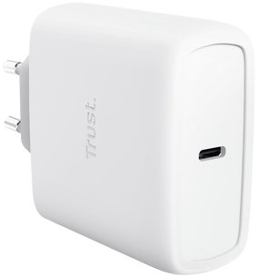 Полнач USB Trust Maxo 65W, GaN, USB C, бел