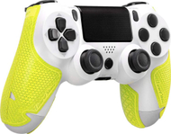 Ngjitëse për kontrollues të Sony Playstation 4 Lizard Skins Neon, e verdhë