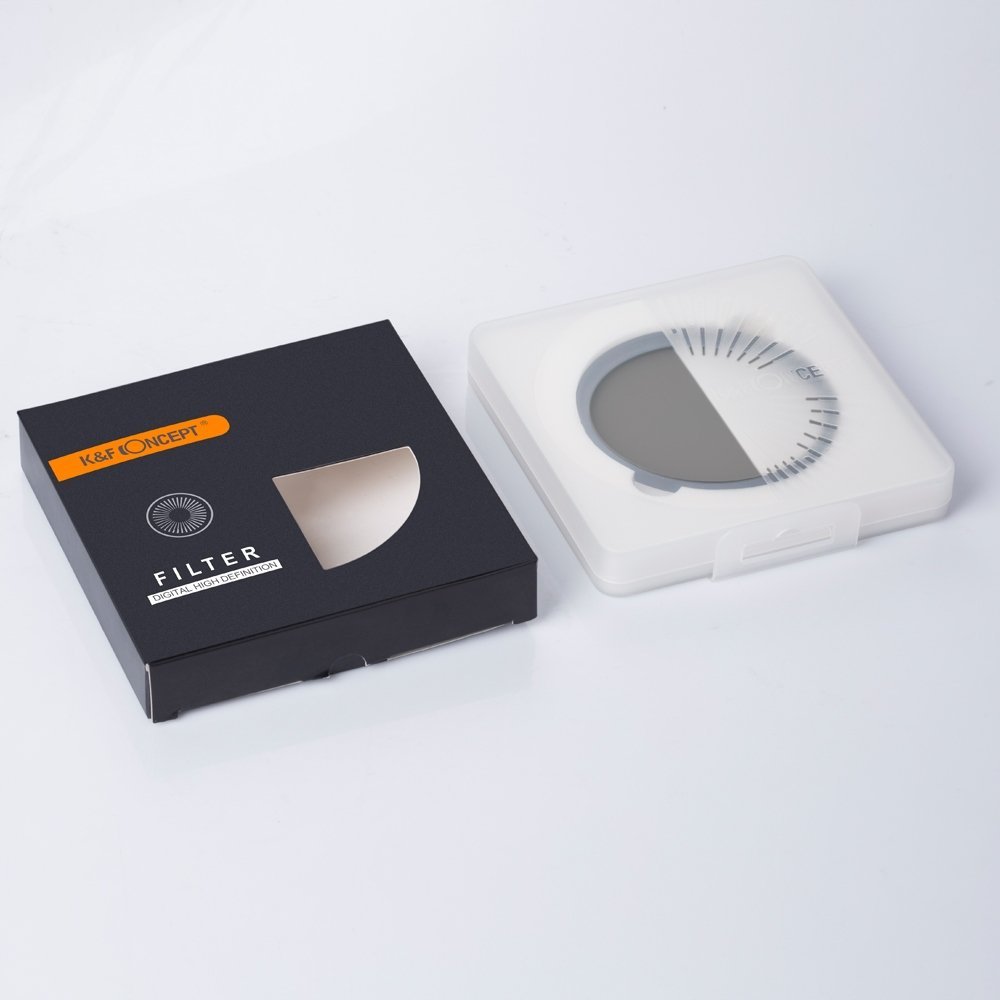 Filter fotografik K&amp;F Concept Hybrid 2-in-1, CPL + ND2-ND32, 67mm