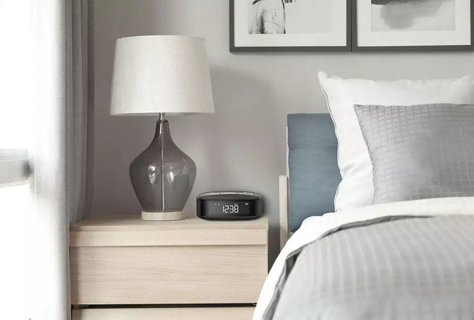Radio alarm Philips TAR3505/12, DAB+, FM, e zezë