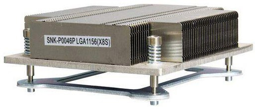 Ftohës procesori Supermicro SNK-P0046P, 1U server, metalik argjendtë