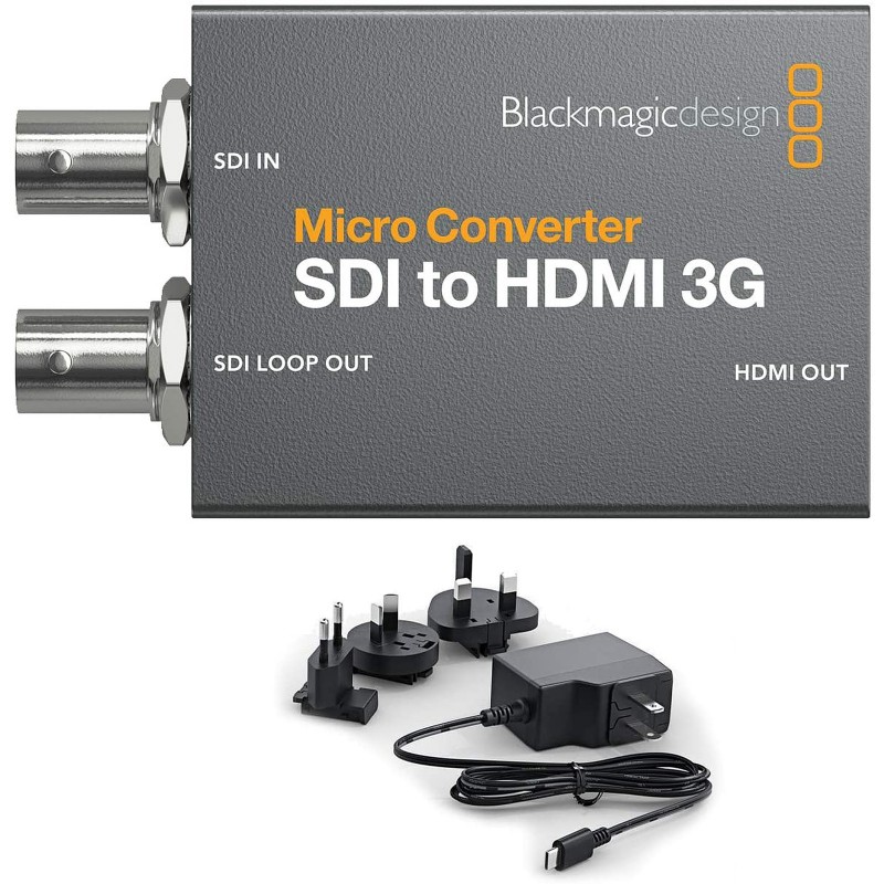 Blackmagic Design Mikro Konvertor SDI në HDMI 3G (PSU)