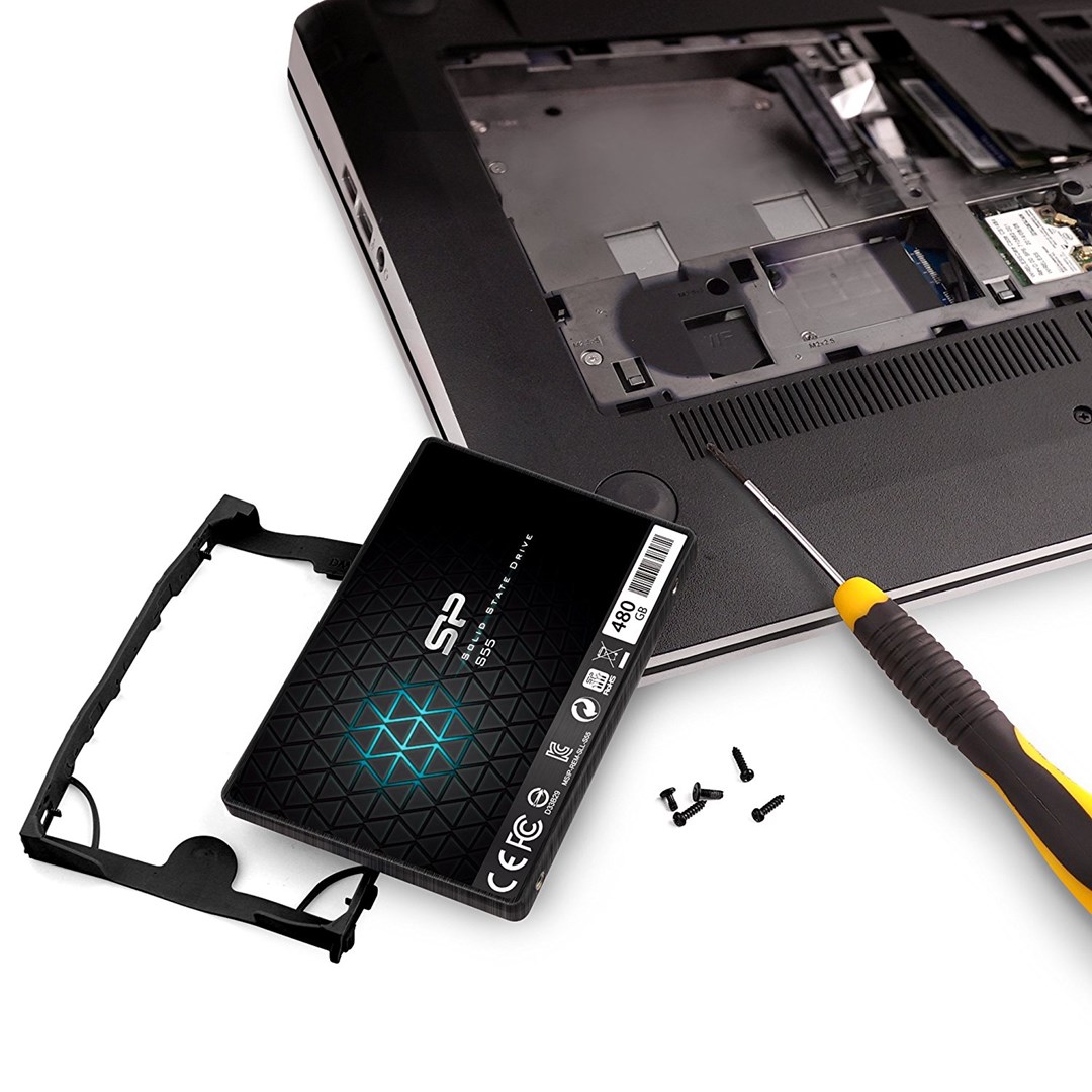 Disk SSD Silicon Power Slim S55, 2.5", 480GB, SATA III
