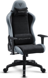 Karrige SENSE7 Spellcaster FUKU, material +lëkurë, e zezë/ hirtë