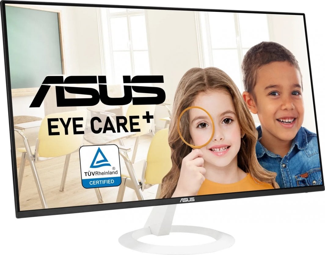 Monitor Asus VZ27EHF-W (90LM07B0-B02470), 27", FHD, i bardhë