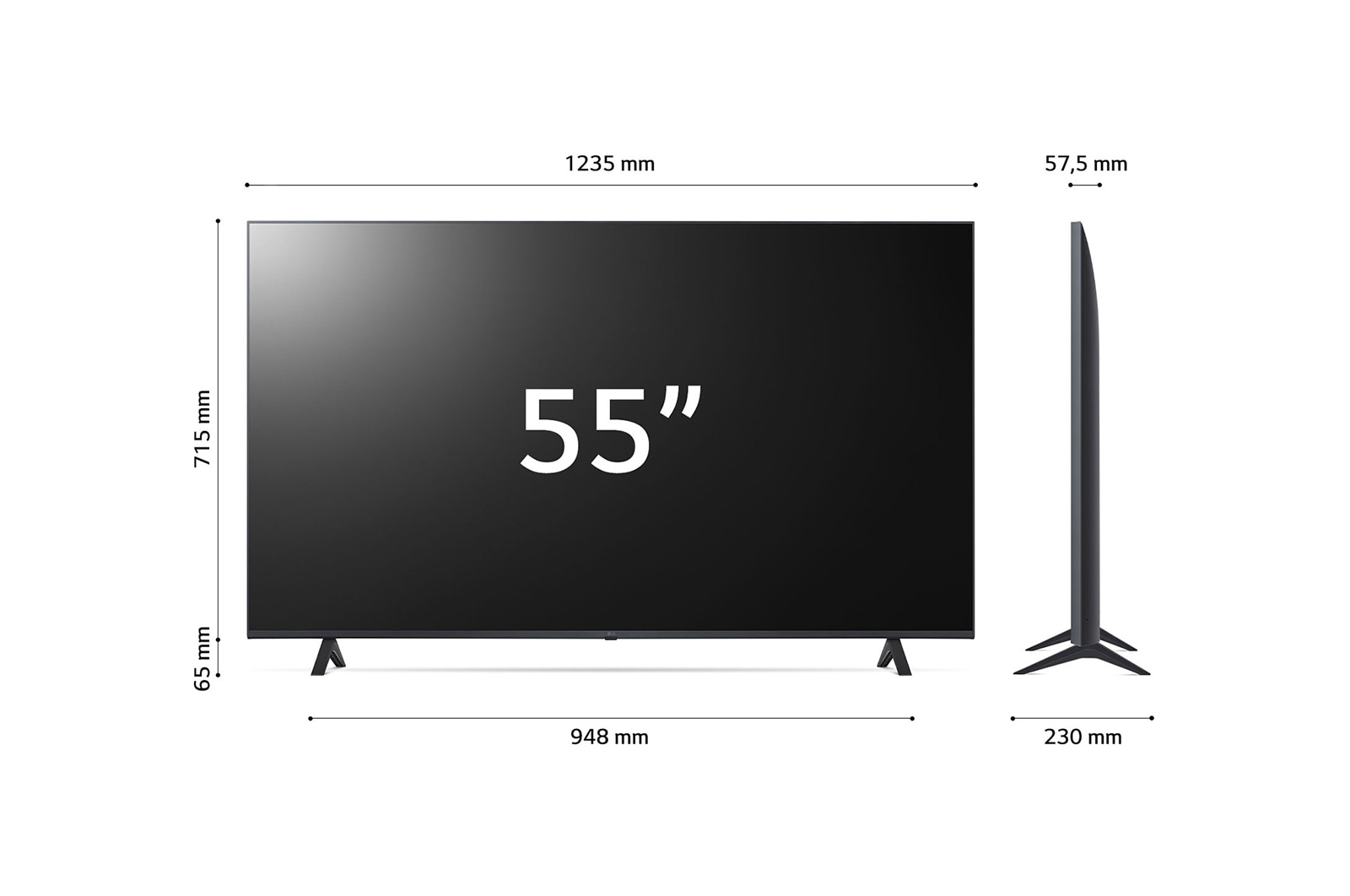 Televizor Lg 55UR78003LK, 55", LED, 4K UHD, Smart, webOS