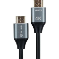 Kabllo HDMI Tellur 2.0 High Speed, HDMI mashkull në HDMI mashkull, 3m, e zezë